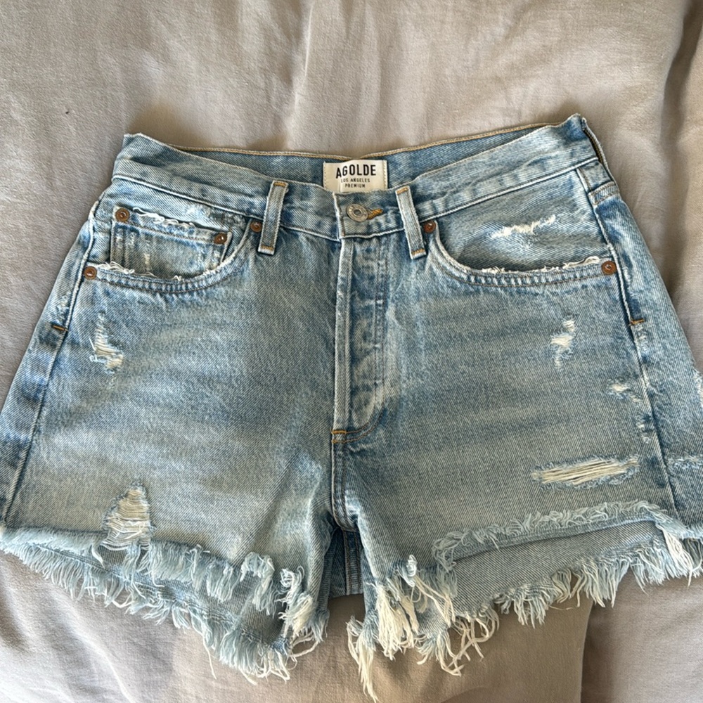 AGOLDE Parker jean short in swapmeet size 25 like new